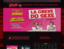 Tablet Screenshot of kawatheatre.com